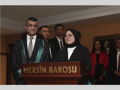 19 STAJYER AVUKATIMIZ CÜBBE GİYDİ