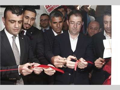 MESLEKTAŞIMIZIN OFİS AÇILIŞINA KATILDIK