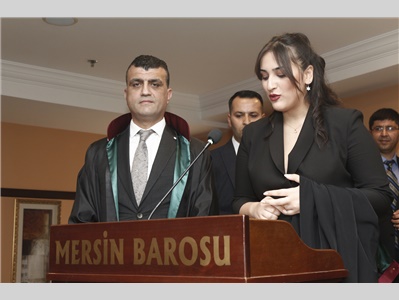 19 STAJYER AVUKATIMIZ CÜBBE GİYDİ