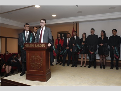 19 STAJYER AVUKATIMIZ CÜBBE GİYDİ