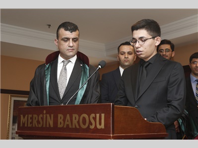 19 STAJYER AVUKATIMIZ CÜBBE GİYDİ