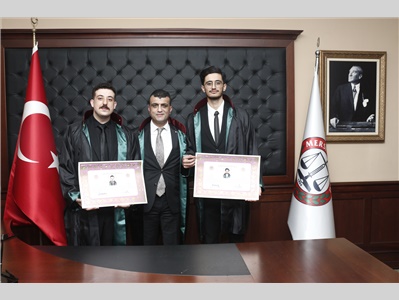 19 STAJYER AVUKATIMIZ CÜBBE GİYDİ