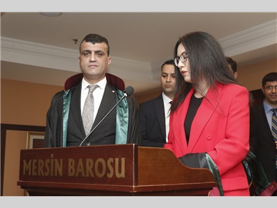 19 STAJYER AVUKATIMIZ CÜBBE GİYDİ