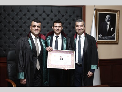 19 STAJYER AVUKATIMIZ CÜBBE GİYDİ