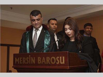 19 STAJYER AVUKATIMIZ CÜBBE GİYDİ