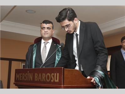 19 STAJYER AVUKATIMIZ CÜBBE GİYDİ