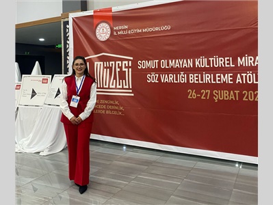 KÜLTÜR, SANAT VE SOSYAL İLİŞKİLER KOMİSYONUMUZ, MERSİN’DE KURULACAK OLAN TÜRKİYE'NİN İLK VE TEK DİL MÜZESİ’NİN ÇALIŞTAYINA KATILDI