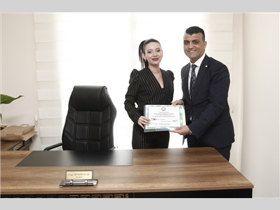 MESLEKTAŞIMIZIN OFİS AÇILIŞINA KATILDIK