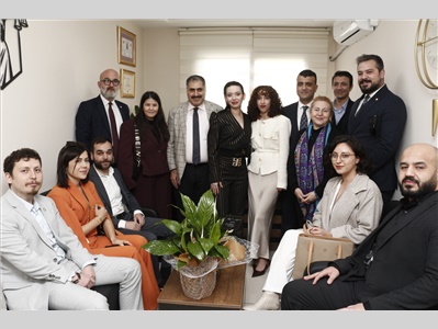 MESLEKTAŞIMIZIN OFİS AÇILIŞINA KATILDIK