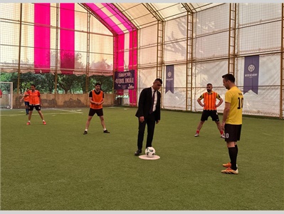 GELENEKSEL ATATÜRK KUPASI HALI SAHA FUTBOL TURNUVASI AÇILIŞI YAPILDI