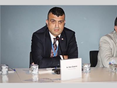 BAŞKANIMIZ AV. GAZİ ÖZDEMİR, ÇAĞ ÜNİVERSİTESİ HUKUK FAKÜLTESİ ÖĞRENCİLERİYLE, ARABULUCULUK SEMPOZYUMUNDA BULUŞTU