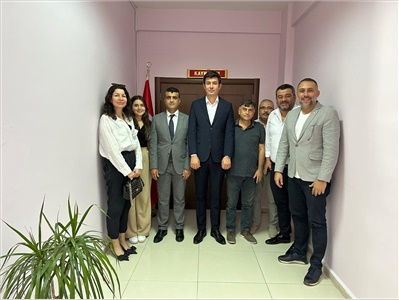 MUT KAYMAKAMI İHSAN AYRANCI '  YA ZİYARET