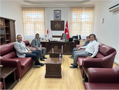 MUT CUMHURİYET BAŞSAVCISI EBUBEKİR SÜRER  '  E ZİYARET