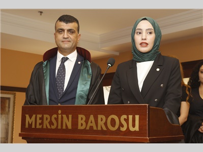 30 STAJYER AVUKATIMIZ CÜBBE GİYDİ