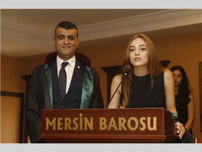 30 STAJYER AVUKATIMIZ CÜBBE GİYDİ