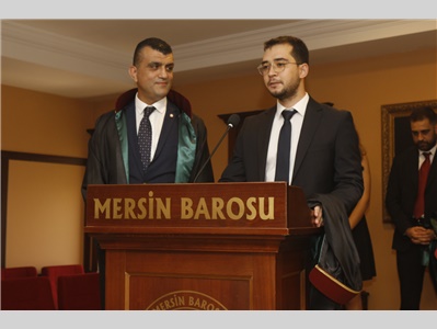 30 STAJYER AVUKATIMIZ CÜBBE GİYDİ