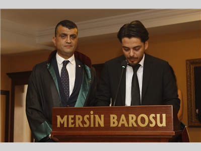 30 STAJYER AVUKATIMIZ CÜBBE GİYDİ