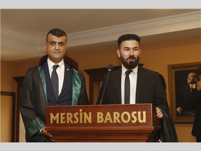 30 STAJYER AVUKATIMIZ CÜBBE GİYDİ
