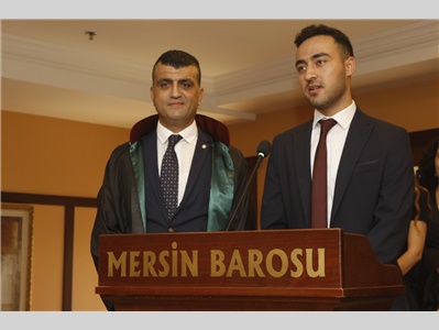 30 STAJYER AVUKATIMIZ CÜBBE GİYDİ