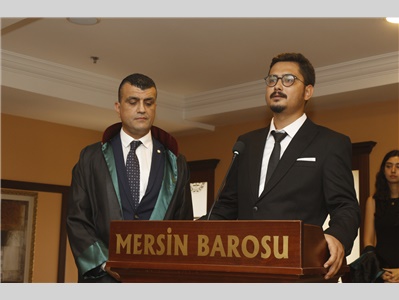30 STAJYER AVUKATIMIZ CÜBBE GİYDİ