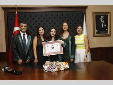 30 STAJYER AVUKATIMIZ CÜBBE GİYDİ