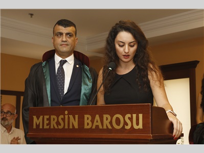 30 STAJYER AVUKATIMIZ CÜBBE GİYDİ