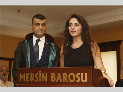 30 STAJYER AVUKATIMIZ CÜBBE GİYDİ