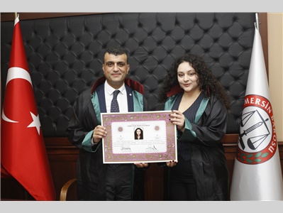 30 STAJYER AVUKATIMIZ CÜBBE GİYDİ