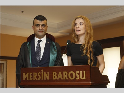 30 STAJYER AVUKATIMIZ CÜBBE GİYDİ