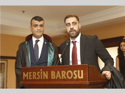 30 STAJYER AVUKATIMIZ CÜBBE GİYDİ