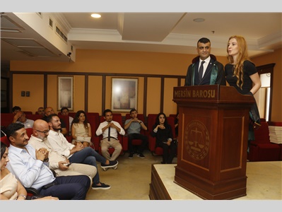 30 STAJYER AVUKATIMIZ CÜBBE GİYDİ
