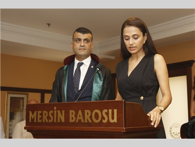 30 STAJYER AVUKATIMIZ CÜBBE GİYDİ