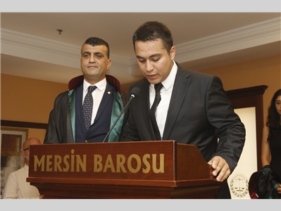 30 STAJYER AVUKATIMIZ CÜBBE GİYDİ