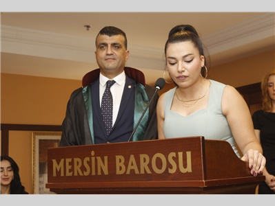 30 STAJYER AVUKATIMIZ CÜBBE GİYDİ