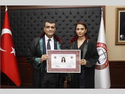 30 STAJYER AVUKATIMIZ CÜBBE GİYDİ