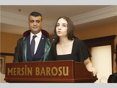 30 STAJYER AVUKATIMIZ CÜBBE GİYDİ