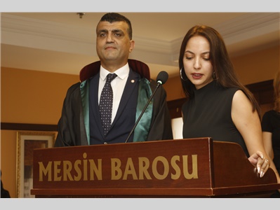 30 STAJYER AVUKATIMIZ CÜBBE GİYDİ
