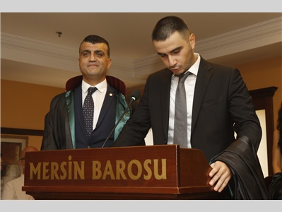 30 STAJYER AVUKATIMIZ CÜBBE GİYDİ