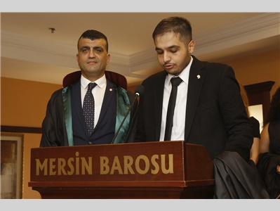 30 STAJYER AVUKATIMIZ CÜBBE GİYDİ
