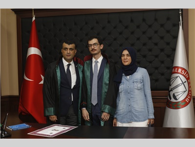 30 STAJYER AVUKATIMIZ CÜBBE GİYDİ