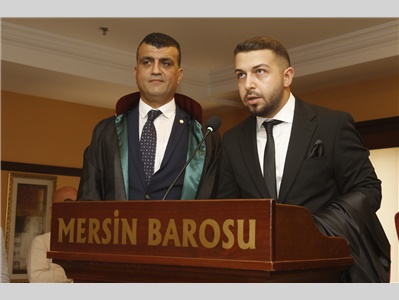 30 STAJYER AVUKATIMIZ CÜBBE GİYDİ