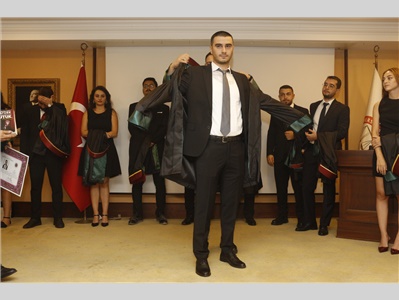 30 STAJYER AVUKATIMIZ CÜBBE GİYDİ
