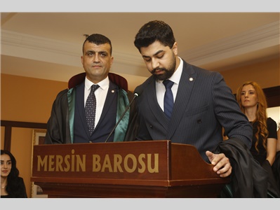 30 STAJYER AVUKATIMIZ CÜBBE GİYDİ