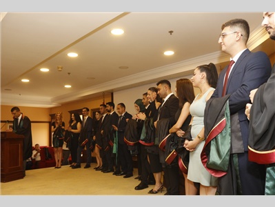 30 STAJYER AVUKATIMIZ CÜBBE GİYDİ