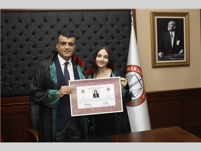 30 STAJYER AVUKATIMIZ CÜBBE GİYDİ