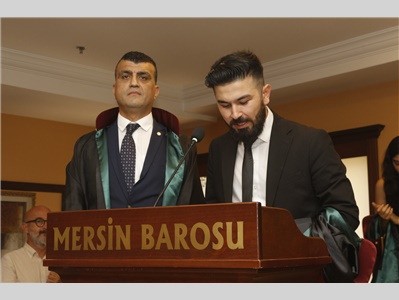 30 STAJYER AVUKATIMIZ CÜBBE GİYDİ