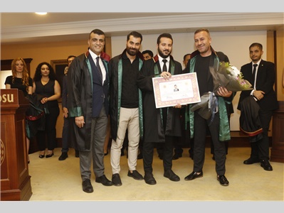 30 STAJYER AVUKATIMIZ CÜBBE GİYDİ