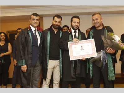 30 STAJYER AVUKATIMIZ CÜBBE GİYDİ