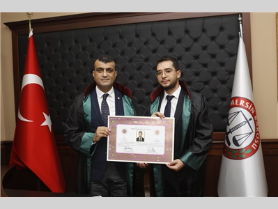 30 STAJYER AVUKATIMIZ CÜBBE GİYDİ