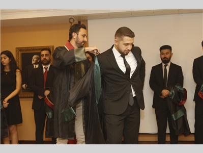 30 STAJYER AVUKATIMIZ CÜBBE GİYDİ